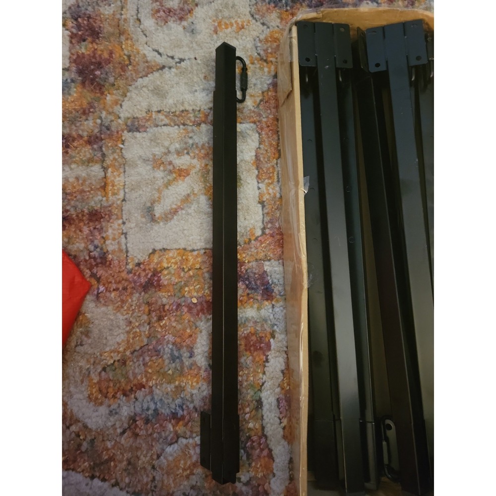Fence Post Extender, 9 Packs 29.5 To 16.5 Sturdy Steel Fence Height Hang Lights - Picture 2 of 3